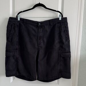 Tommy Bahama Black Cargo Shorts